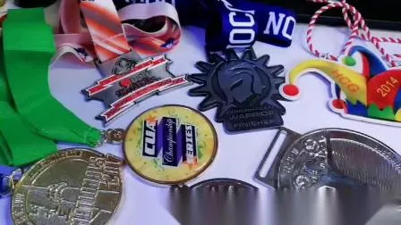 中国広州金属警察陸軍海兵隊ゴールドシルバーアンティークシルバー 3D 3K 5K 10K マラソンランニングスポーツ選手権賞トロフィーメダル