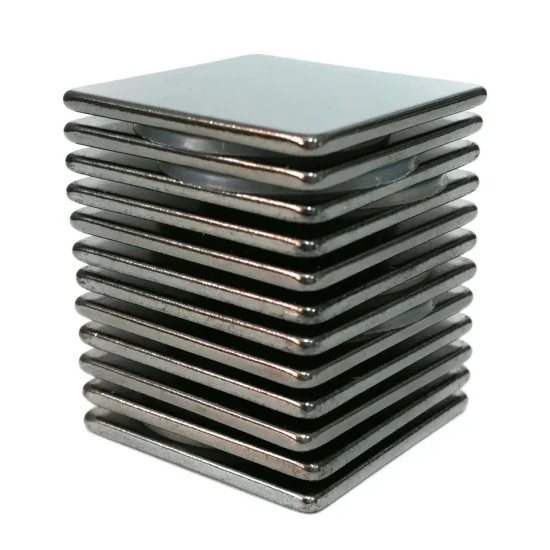 強力な長方形の平面磁石、グレード 13 固体エポキシ樹脂、レンガ磁石、磁気記念品プレートおよびホワイトボード