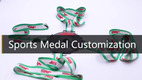 ユニークでパーソナライズされたデザインの亜鉛合金メダリオンプロモーションスポーツメダルとトロフィー